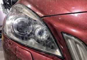 Восстановление фар и замена ламп на Volvo S60