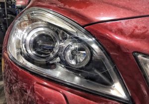 Восстановление фар и замена ламп на Volvo S60