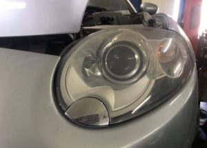 Восстановление фар на Jaguar XK-R